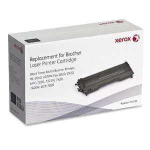  Xerox TN350 Replacement Black Toner Cartridge for Brother Printers, 2600 Pages Yield 