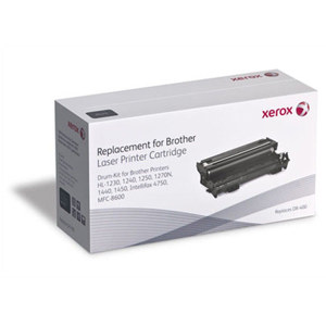  Xerox DR-400 Black Replacement Drum Cartridge for Brother Printers, 20000 Pages Yield 