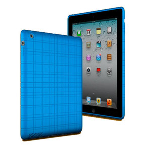XtremeMac Tuffwrap Case for iPad 3 & iPad 4, Peacock Blue: Picture 1 regular