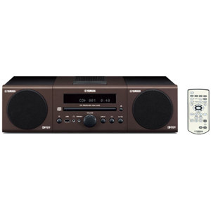 Yamaha MCR040BR(BROWN) Bookshelf Micro Component System: Picture 1 regular