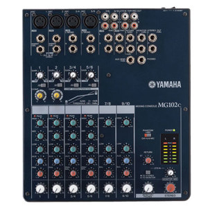 Yamaha MG102 10-Channel Stereo Audio Mixer