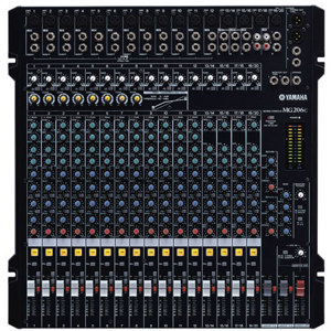 Yamaha MG206C-USB 24-Channel 6-Bus Rack-Mountable Mixer: Picture 1 regular