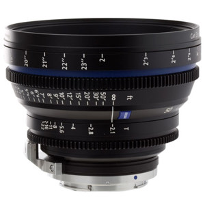  Zeiss Compact Prime CP.2 50mm f/2.1 T* (Feet) Lens with Canon EF EOS Mount 