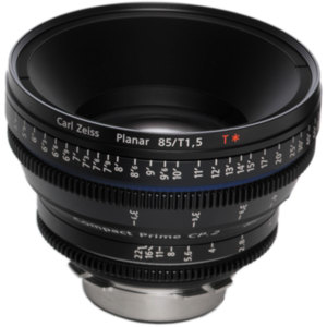  Zeiss Compact Prime CP.2 85mm f/1.5 T* (Feet) Lens with Canon EF EOS Mount 