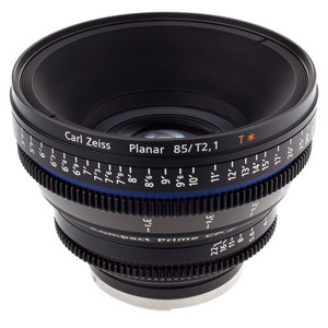 Zeiss Compact Prime CP.2 85mm f/2.1 T* (Feet) Lens with Canon EF EOS Mount 