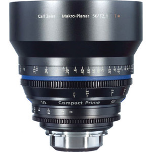  Zeiss Compact Prime CP 50mm f/2.1 T* Makro (feet) PL Bayonet Mount Lens 