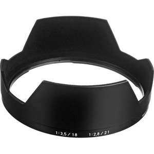  Zeiss Lens Shade for the 18mm f/3.5 & 21mm f/2.8 ZF, or ZK Series Lenses. 