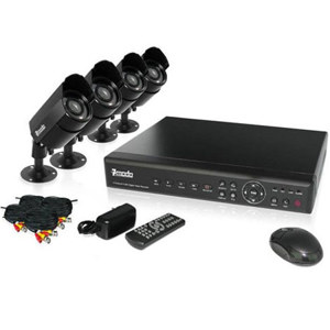 ZMODO 4CH CCTV Security 500GB DVR Day Night Weatherproof Camera System PKD-DK40107-500GB