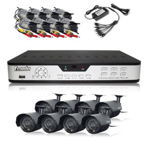 Zmodo 8 Ch Cctv Security Dvr Outdoor Ir Camera System 500Gb Hard Drive