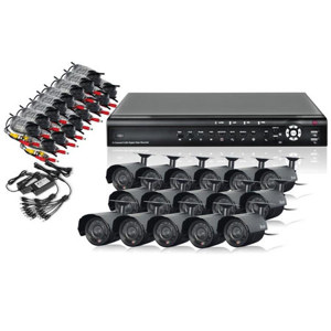 Zmodo KDF6-SARAZ6ZN-1TB 16 CH CCTV Surveillance Outdoor IR Camera System KDF6-SARAZ6ZN-1TB