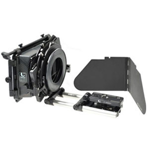  Chrosziel MB 450W-R20 Kit 2 for Panasonic AG-AF100 Cameras with Still Lens, 130mm Rear Plate, 130:110mm Ring, French Flag, Filterstage 