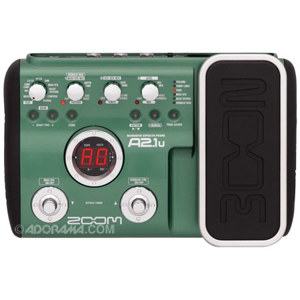 Zoom A21U Acoustic Guitar Multi-Effects Pedal, USB: Picture 1 regular