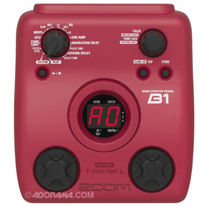 Zoom B1 Bass Guitar Multi Effects Pedal ZB1