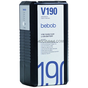 Bebob Engineering V190 Lithium-ion V-Mount Battery BE-V190