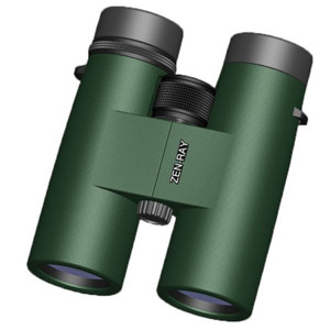  Zen-Ray Optics 10 x 42mm Prime HD Water Proof Roof Prism Binocular with 6.48 Degree Angle of View, 20mm Eye Relief, 2m Close Focus. 