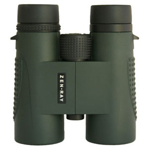  Zen-Ray Optics 8 x 42mm 2010 ZRS HD Water Proof Roof Prism Binocular with 7.5 Degree Angle of View, 17.3mm Eye Relief, 6' Close Focus. 