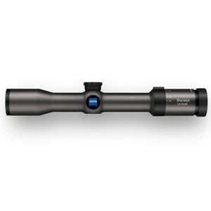  Zeiss 1.2-5x36mm Conquest Duralyt Series Riflescope, Matte Gray Finish with # 6 Reticle, 30mm Tube 