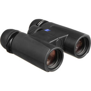  Zeiss 8x32 Conquest HD Water Proof Roof Prism Binocular with 6.4deg. Angle of View, Click-Stop Twist-Up Eyecups, Black 