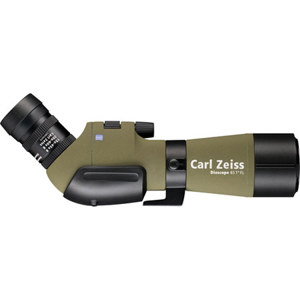  Zeiss Diascope 65 T* FL, 65mm Angled Spotting Scope with Vario 15-45x Eyepiece, Black 