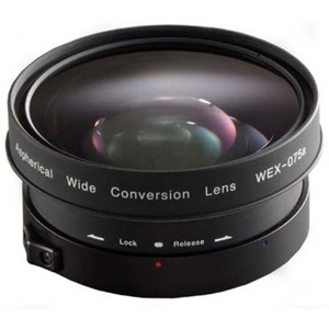 Zunow WEX-075A Aspherical Wide Conversion Lens & Shade WEX-075A