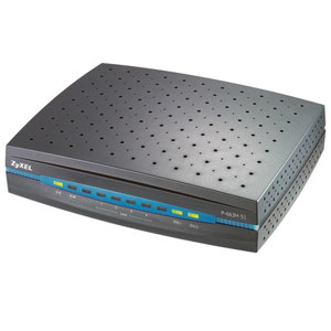 ZyXEL Prestige 663H-51 ADSL 2+ Bonded 4-Port Router P663H-51