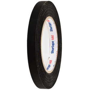 Permacell Black Masking Tape P743BLK1/2