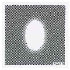  Cokin Z-Pro Series Dark Gray Diffuser Filter with Clear Oval Center Spot - 4x4"/100x100mm 