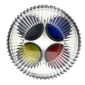  Celestron Filter Set #1 (1.25"), Orange #21, Light Blue #80A, Deep Yellow #15, Polarizing. 