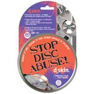 D-Dkin Disc Skin Protective Skin for CD's and DVD's Discs - Pack of 20: Picture 1 regular