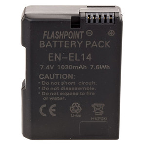 Flashpoint AD-ENEL14 Battery for Nikon for P7000/: Picture 1 regular