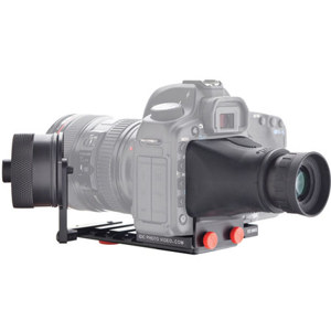  iDC PhotoVideo ZERO Follow-Focus Standard with Canon 5D Mark II Camera Plate and Viewfinder 