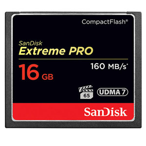SanDisk 16GB ExtremePRO CompactFlash Card 