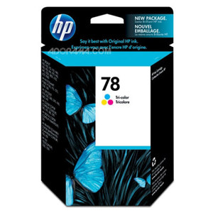  HP #78 Economy Color Ink Cartridge for Most PhotoSmart & DeskJet Inkjet Printers. 