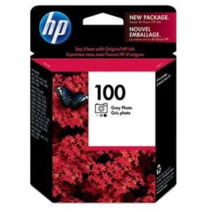  HP #100 Photo Gray Ink Cartridge, 15ml. 