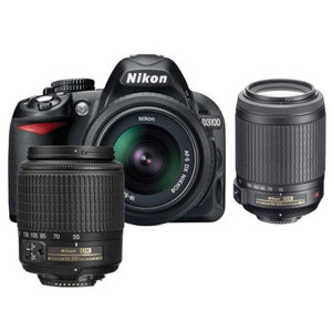 13284 L4 Nikon D3100 14.2 Megapixel Digital SLR Camera with 18-55mm DX