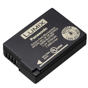 Image :  Panasonic DMW-BLD10 Lithium-Ion 7.2v 1010mAh 7.3Wh Battery for GF2 and G3  Lumix Digital Cameras 