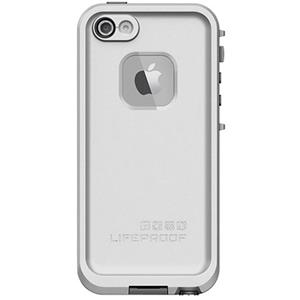 130102 LifeProof Fre Case for iPhone 5  White/Gray