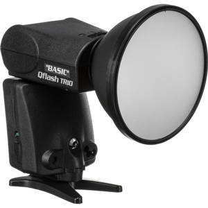  Quantum Trio Basic QF8CB Flash for Canon with Built-in TTL Camera Adapter, Requires Turbo for Power 