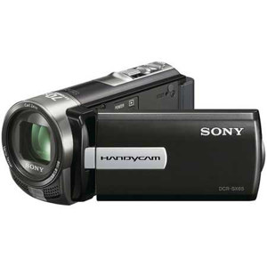 Sony DCR-SX65E/B - PAL - Flash Memory Camcorder, Black: Picture 1 regular