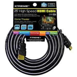 Xtreme Cables 25 Feet High Speed HDMI Cable 74125