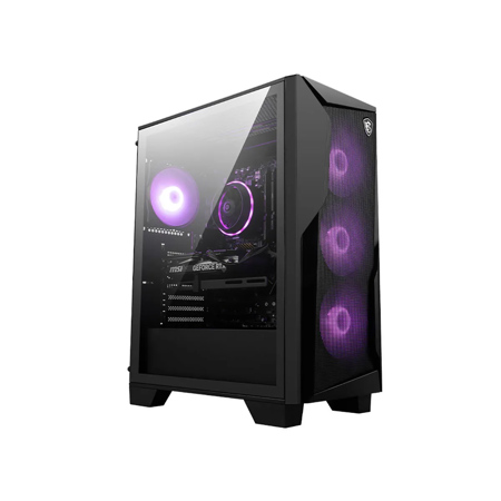 MSI Codex R2 B14NVN7-440US Gaming Desktop Computer, Intel Core i7-14700F 2.1GHz, 32GB RAM, 2TB SSD, NVIDIA GeForce RTX 5060 Ti 16GB, Windows 11 Home, Black