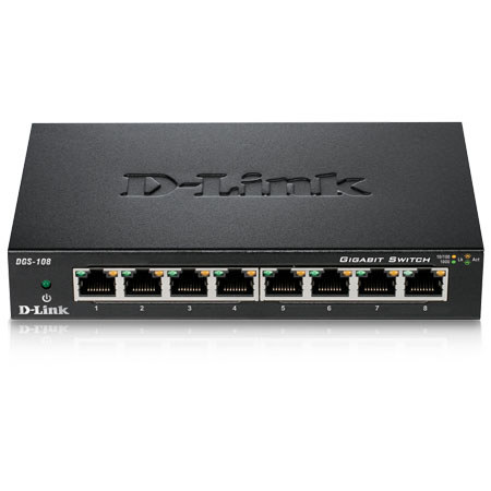 D-Link DGS-108: Picture 1 regular