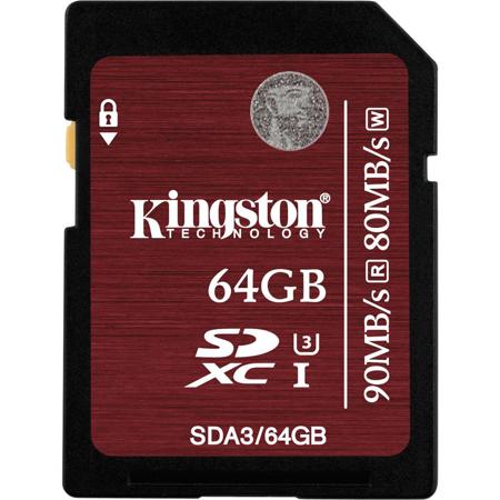Kingston Technology 64GB SDXC Class 3: Picture 1 regular