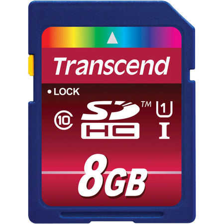 Transcend 8GB SDHC: Picture 1 regular