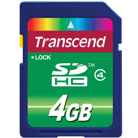 Transcend 4GB SDHC: Picture 1 regular