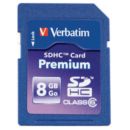 Verbatim 8GB SDHC: Picture 1 regular