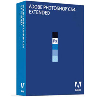 Adobe Photoshop CS4 11.0 Extended Image Editing Software for Windows