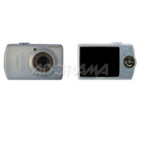 GGI International Light Blue Silicone Case with Screen Protector for the Canon PowerShot SD 880 Elph Camera