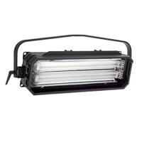 Arri Studio Cool 2, Two Tube Fluorescent Light Unit, Phase Dimming, Stand Model, 110 Watt, 120 Volts AC.