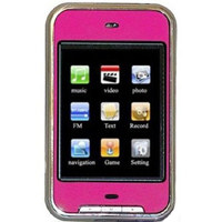 Avera Digital 8GB 2.8" TFT Touch Screen MP4 Player, Pink